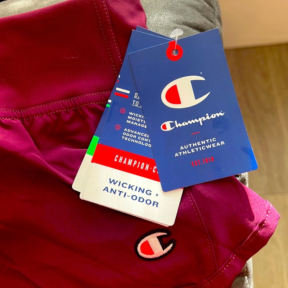 Champion 2.5 inch eco sport short size small